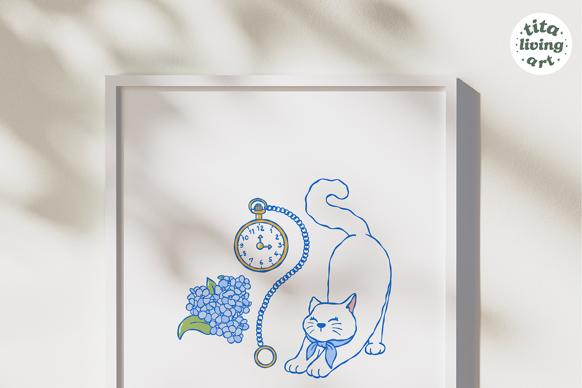 Lemon Tea Time Clipart Hand Drawn, a Food Illustration by TitaLivingArt (Photo 8 of 10)