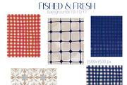Fished & Fresh Seafood poster maker, a Food Illustration by Elena Dorosh (Thumbnail 13 of 18)