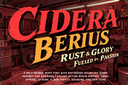 Cidera Berius – Suspense Thriller, a Serif Font by HypeWorksCo (Thumbnail 1 of 13)