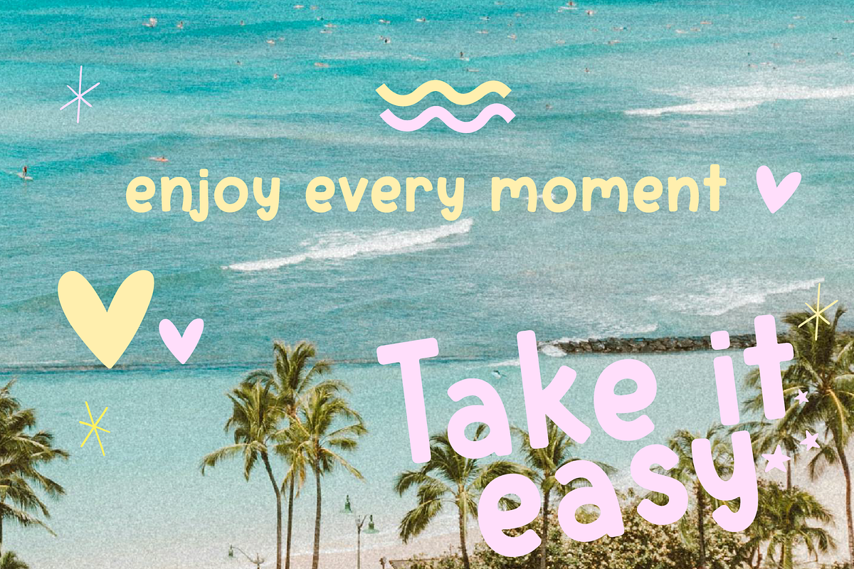Lucky Girls Club Handwritten Sans, a Handwritten Font by Kaya Fonts (Photo 15 of 25)
