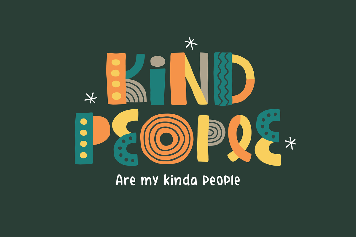 Friendly Sidekick Font, a Sans Serif Font by Denise Chandler (Photo 5 of 8)