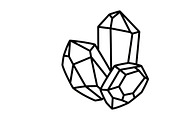 crystal and gemstone coloring pages, an Illustration by Amazin_art (Thumbnail 4 of 25)