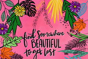 Tropical Leaves Stamps | Procreate, a Brush Add-On by OkayAnnie Designs (Thumbnail 5 of 7)