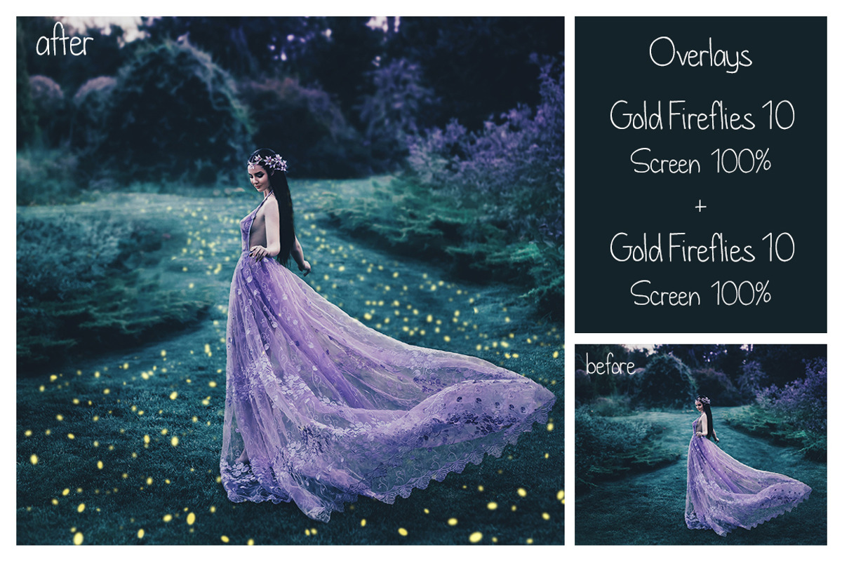 80+ Firefly Overlays, a Texture Graphic by LovePhotoMoment