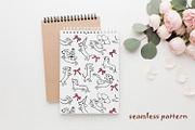 Funny Hand-Drawn Dachshund Dogs, an Animal Illustration by Watercolor dreams (Thumbnail 2 of 3)