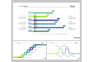 Three Research Slide Templates Set