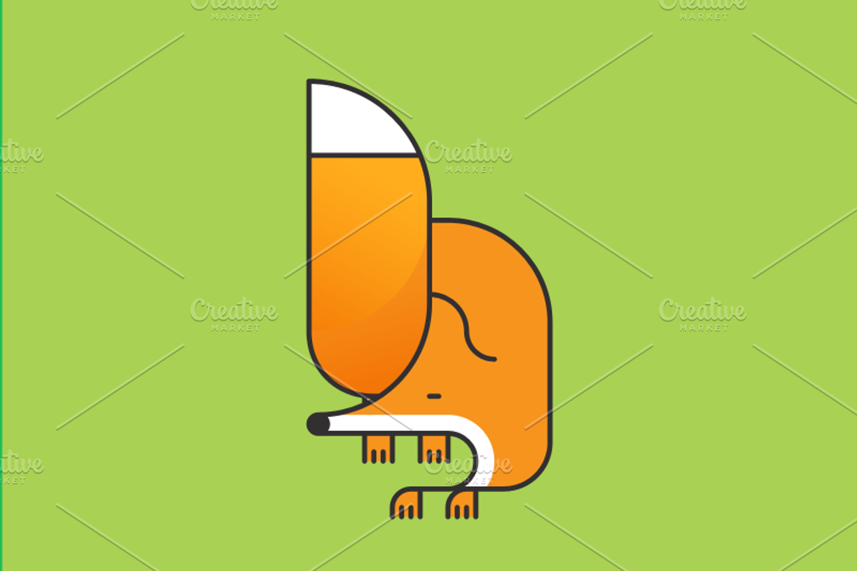 Simply Animals / Fox, a Graphic by Offshore Shop
