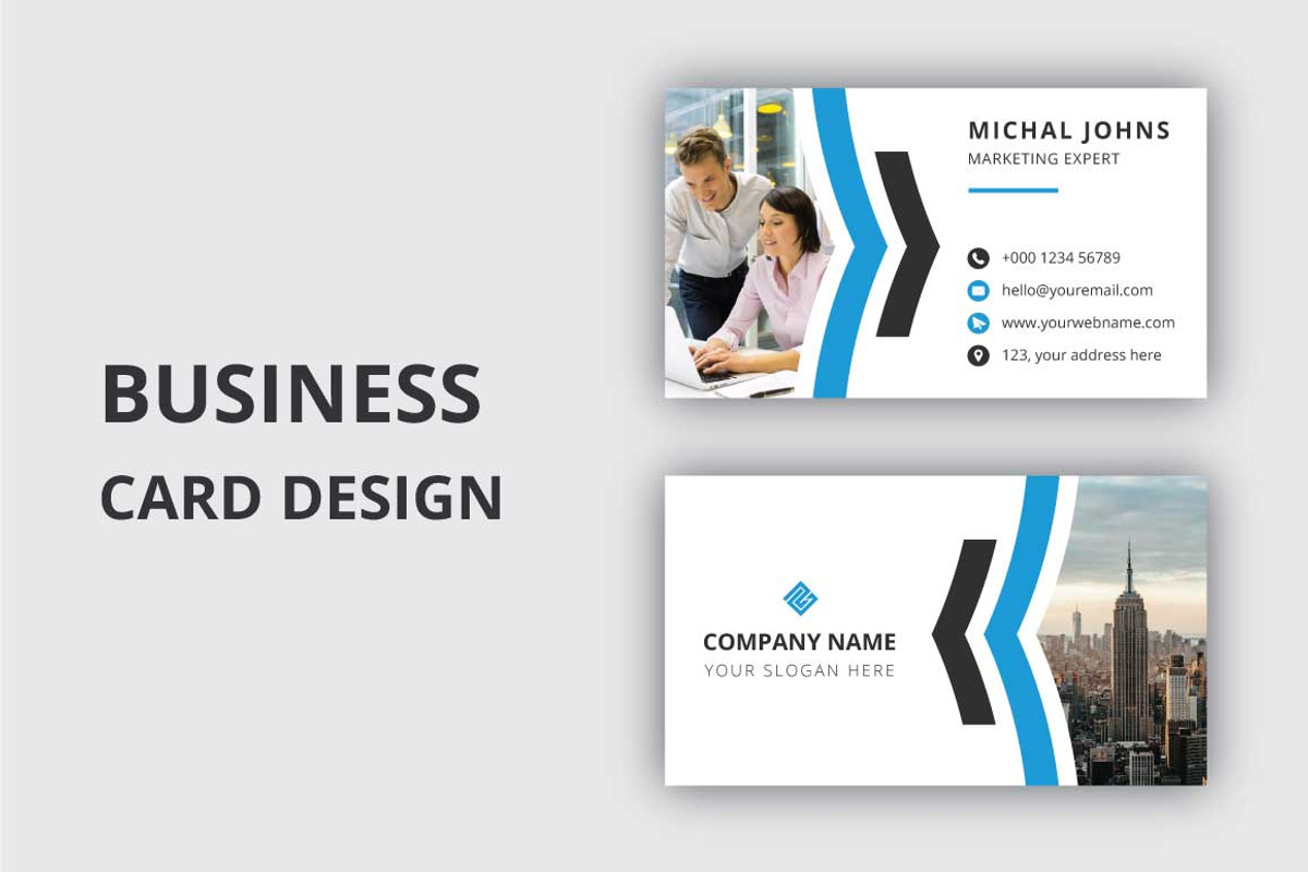 Corporate Business Card Design, a Business Card Template by Pixel Pro (Photo 2 of 4)