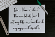 Happy Sunrise, a Handwritten Font by InermediaSTUDIO (Thumbnail 4 of 8)