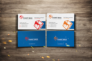 Paint Box Business Card