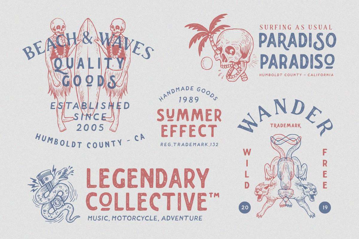 The Blackport Font Pack! (+EXTRA) preview 4