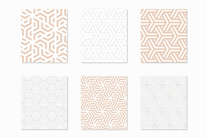 18 Geometric Seamless Patterns Vol.3