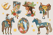 Desert Soul Western bundle, a Seasonal Illustration by SecondOfJuly (Thumbnail 6 of 7)