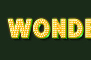 Modern bright lights alphabet, an Object Graphic by RevelStockart (Thumbnail 7 of 8)
