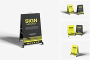 Sign Mockup, a Product Mockup by MrLetters (Thumbnail 1 of 5)