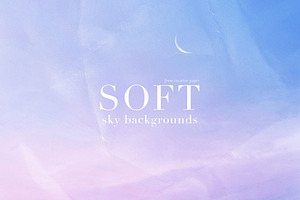 Soft Sky Landscape, Paper Textures