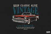 Keep Classic Alive Vintage Live A, an Object Graphic by SharpMarketplace (Thumbnail 1 of 5)