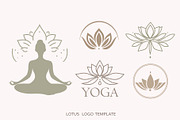 Yoga & Wellness Vector Kit - Icons, a Graphic by Svetlana Voloshina (Thumbnail 5 of 8)