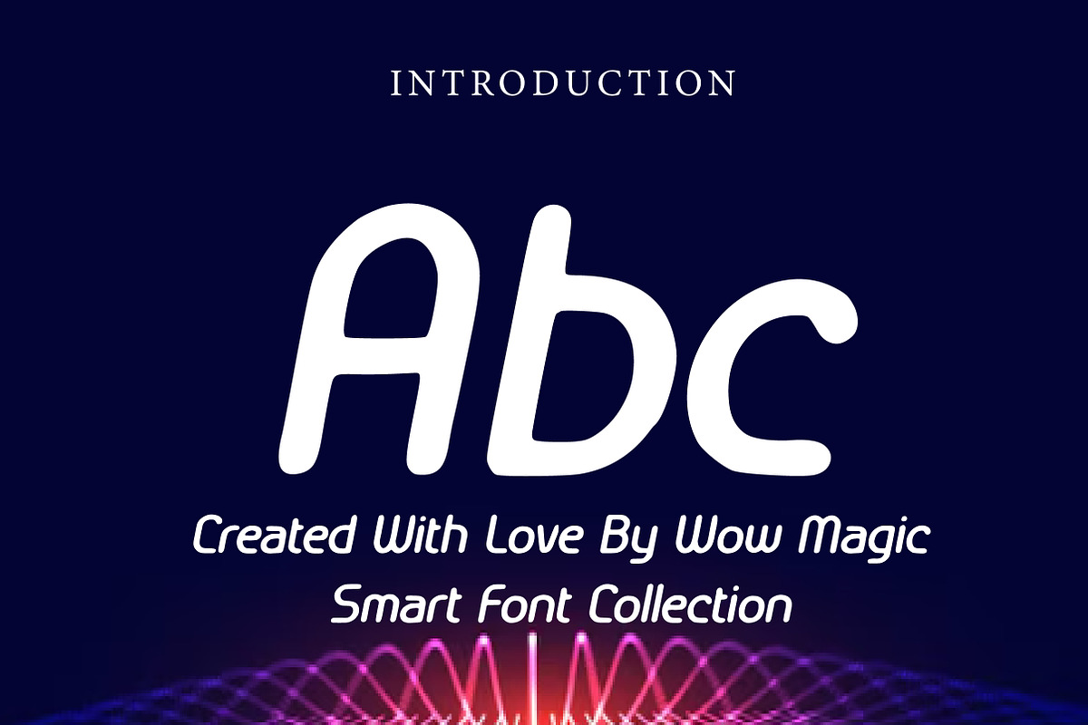 Neon Pulse, a Sans Serif Font by Wow Magic (Photo 2 of 3)