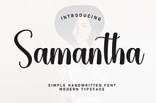 Samantha | Script Font