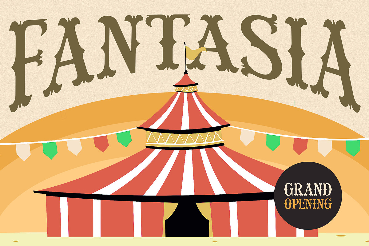 CS Revenant – Tuscan Font, a Sans Serif Font by Craft Supply Co. (Photo 3 of 8)