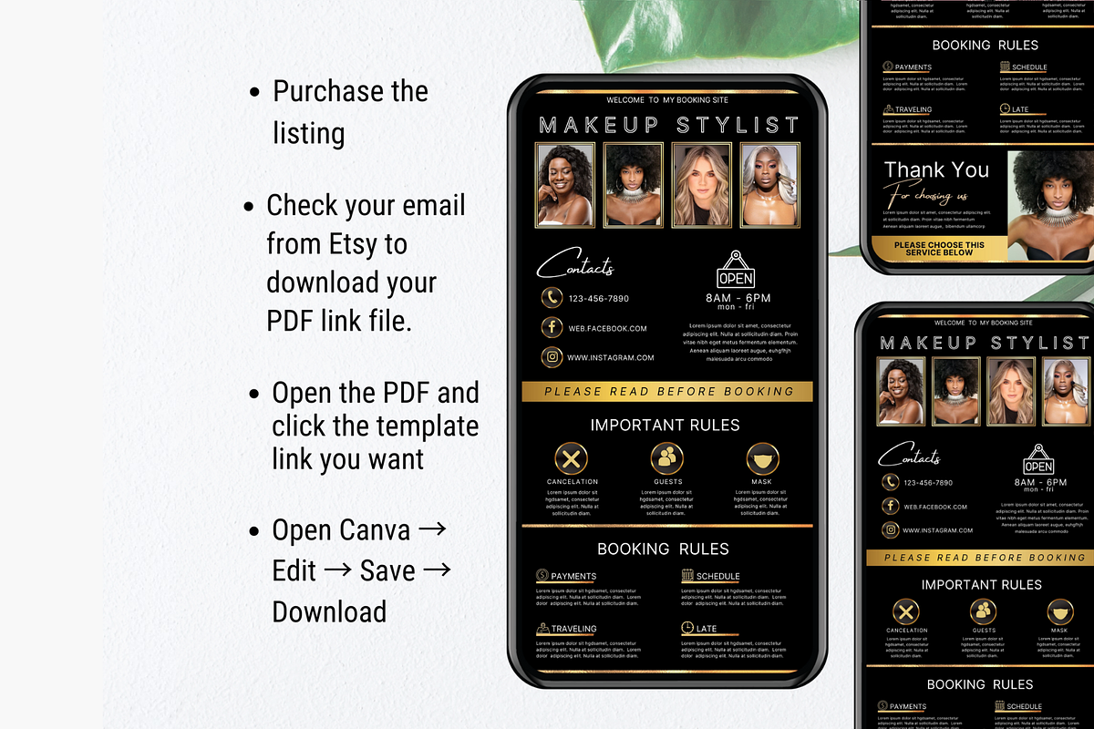 Acuity Scheduling Template, a Templates & Theme by TimCanvaTemplate (Photo 5 of 5)