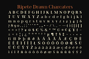 Ripete Drawn, a Serif Font by Craft Supply Co. (Thumbnail 8 of 8)