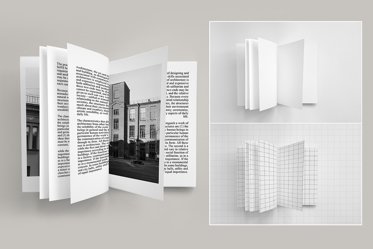Magazine, Book Mockup Set, a Books & Magazine Mockup by bazarova (Photo 3 of 16)