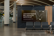 Airport Advertising Billboard Mockup, an Advertising Mockup by made_by_nope (Thumbnail 2 of 7)