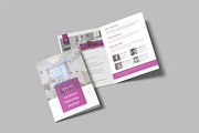A5 Bifold Brochure Mockup, an Advertising Mockup by Hubzway (Thumbnail 4 of 7)