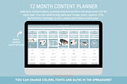Instagram Planner Google Sheets, a Marketing Template by SunshineStudioBoutique (Thumbnail 8 of 9)