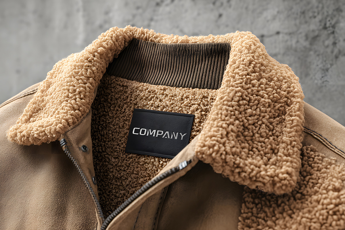 Logo Mockup Label Tag jacket, a Hoody Mockup by GenesisCreativeCo (Photo 2 of 3)
