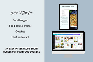 Recipe EBook Canva Lead Magnet