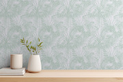 Subtle Palms, a Wallpaper Graphic by MalyskaStudio (Thumbnail 5 of 6)