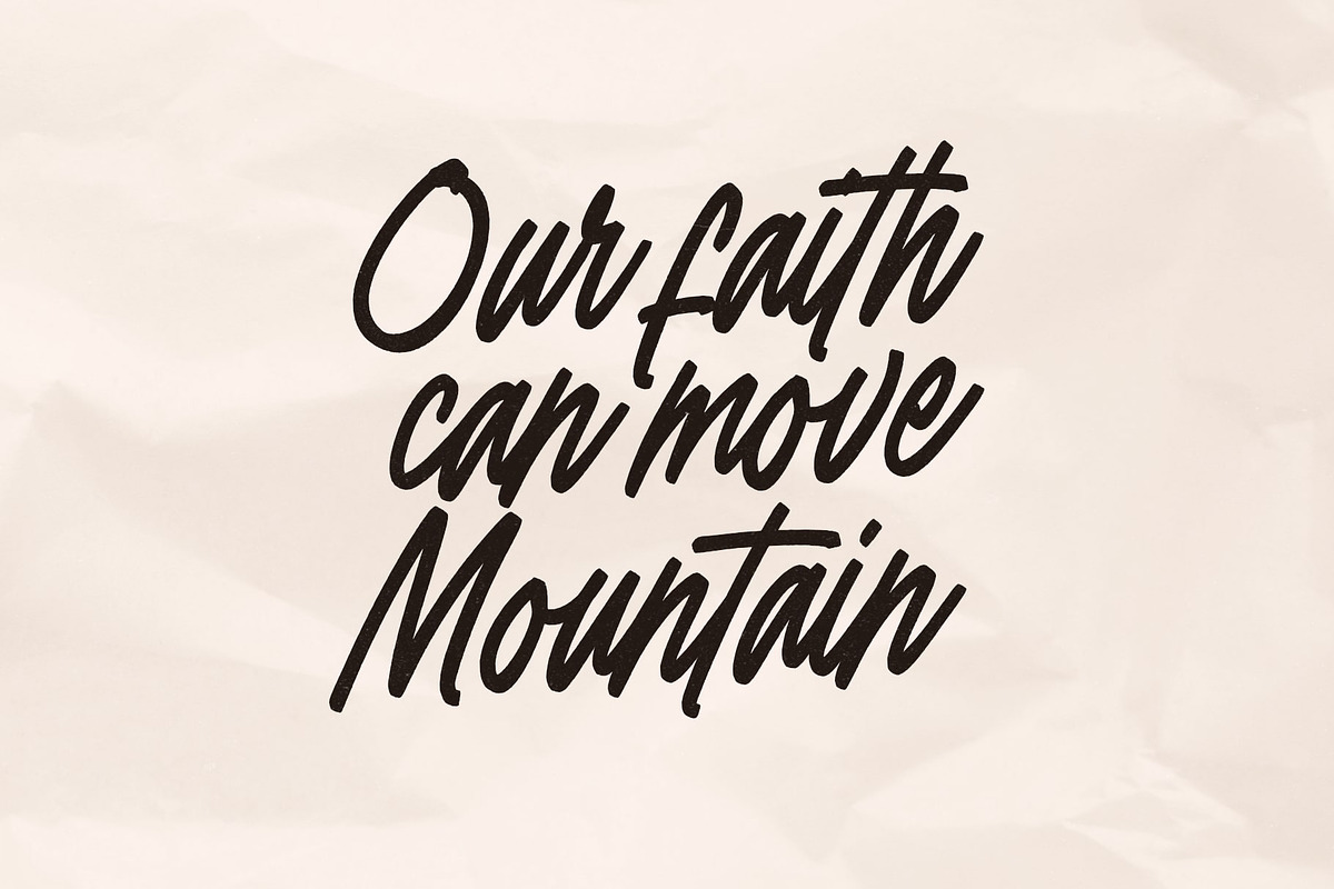 Reliable Wednesday, a Handwritten Font by Damarletter (Photo 5 of 5)
