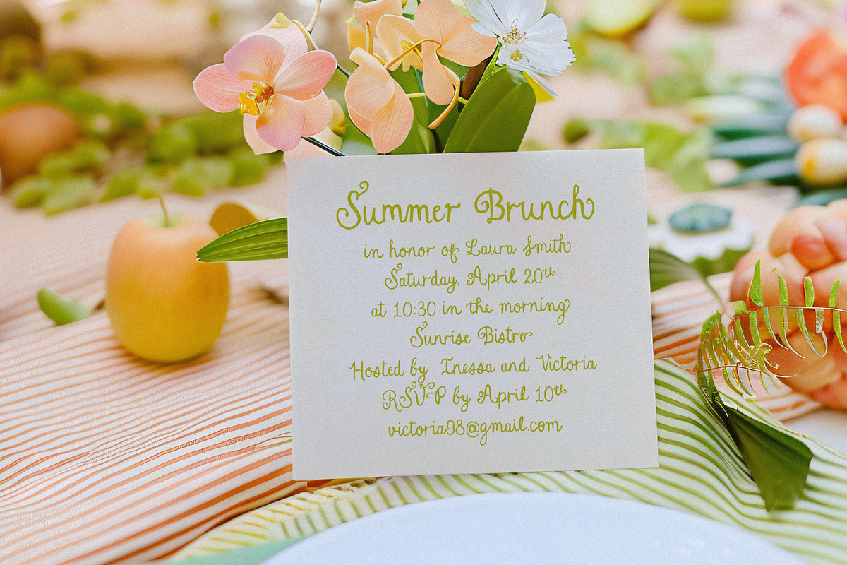 Birdhouse // Handwritten font, a Handwritten Font by PeachCreme (Photo 6 of 9)