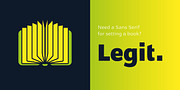 Legit Sans, a Sans Serif Font by Finaltype (Thumbnail 5 of 7)