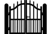 Modern Metal Gate, an Object Graphic by Creativeshirt (Thumbnail 3 of 19)