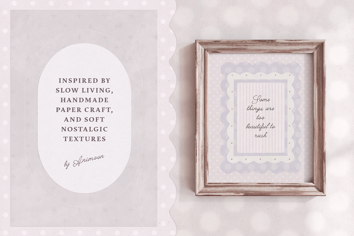 Tender Paper Frames, a Background Graphic by Animoon (Photo 9 of 18)