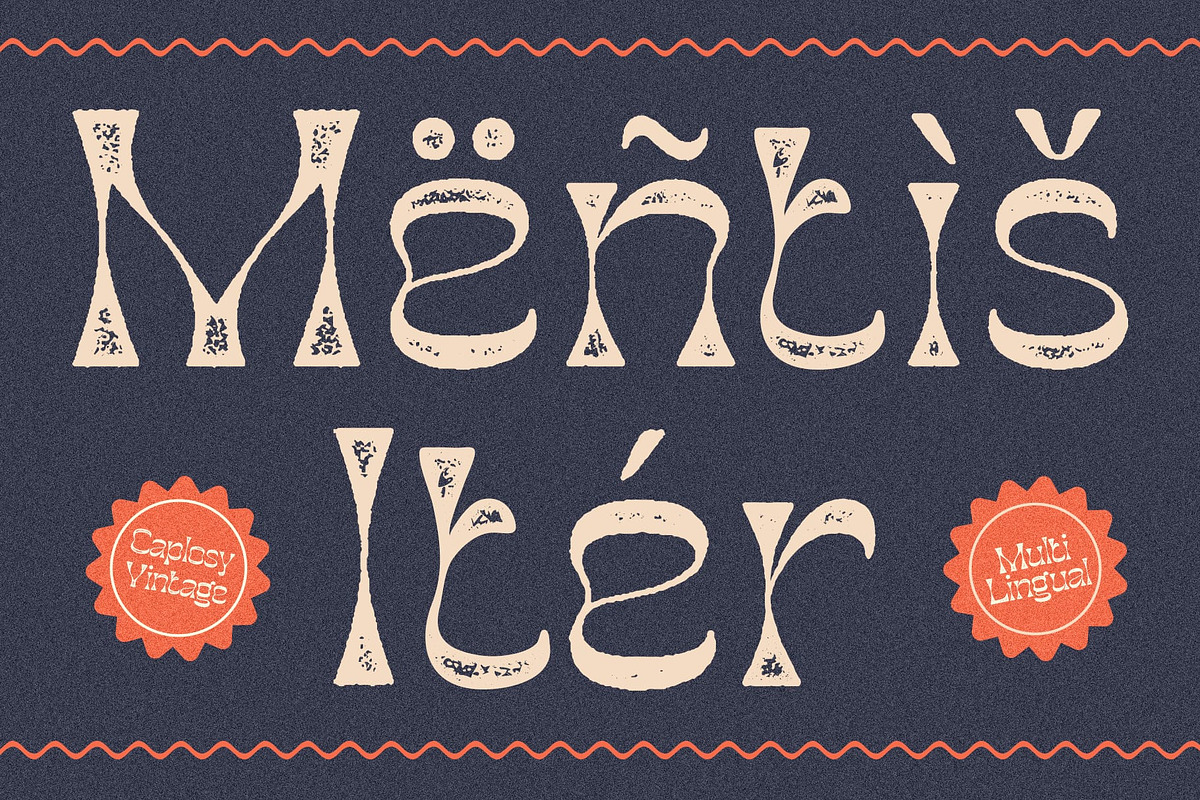 Caplosy Vintage, a Handwritten Font by Craft Supply Co. (Photo 5 of 8)