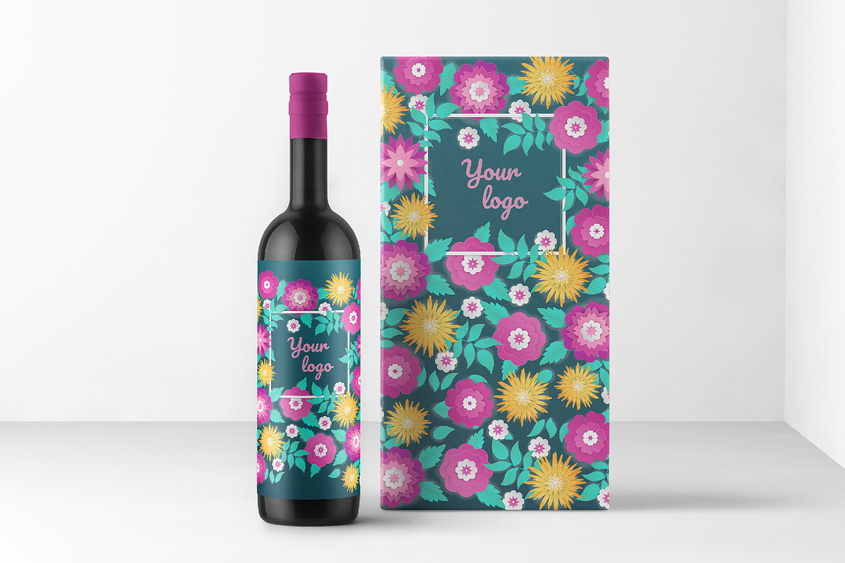 Paper Cut Flowers Card Kit, a Templates & Theme by Boyko Pictures (Photo 16 of 17)