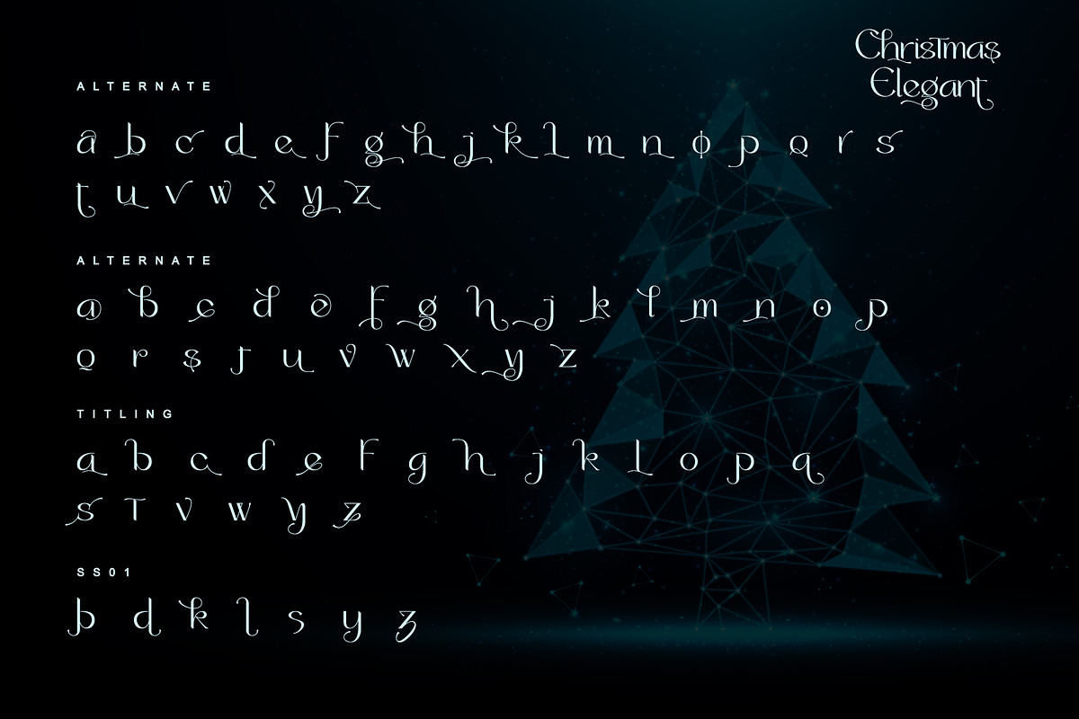 Christmas Elegant, a Serif Font by Letterara (Photo 9 of 10)