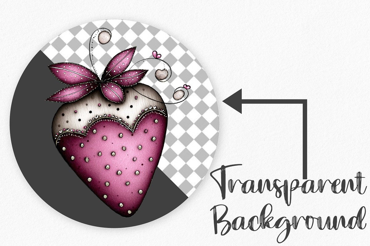 Whimsical Valentine Clipart Bundle, an Illustration by Canvas Craft (Photo 2 of 6)