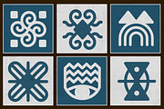 Ethnic Icons Vol 5, an Outline Icon by Tekuni (Thumbnail 2 of 11)
