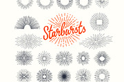 +66 Vintage starburst bundle, an Education Illustration by VectorBakery (Thumbnail 1 of 3)
