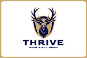 Modern Aggressive Stag in Shield Bad, a Branding & Logo Template by Suhandi (Thumbnail 4 of 6)