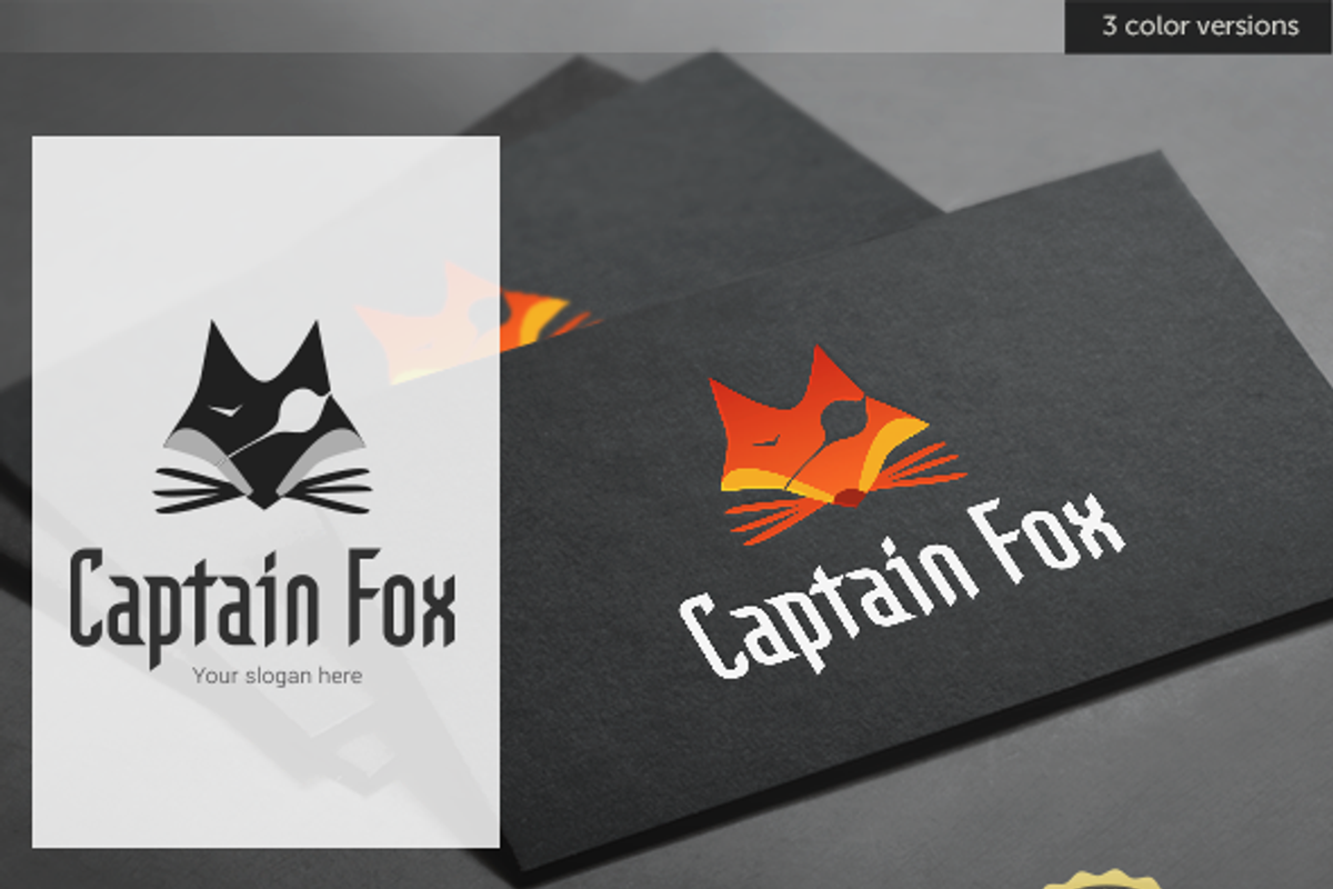 Pirate Captain Fox Logo, a Branding & Logo Template by LogoBuy (Photo 2 of 4)