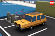 Low Poly High School Building, an Architecture 3D Model by multimedia4ds (Thumbnail 12 of 13)