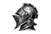Prompt Medieval Shield Clipart, a Decorative Illustration by Creative design (Thumbnail 2 of 7)