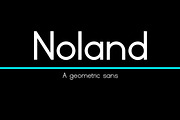 Noland - A geometric sans, a Sans Serif Font by NuType (Thumbnail 1 of 14)